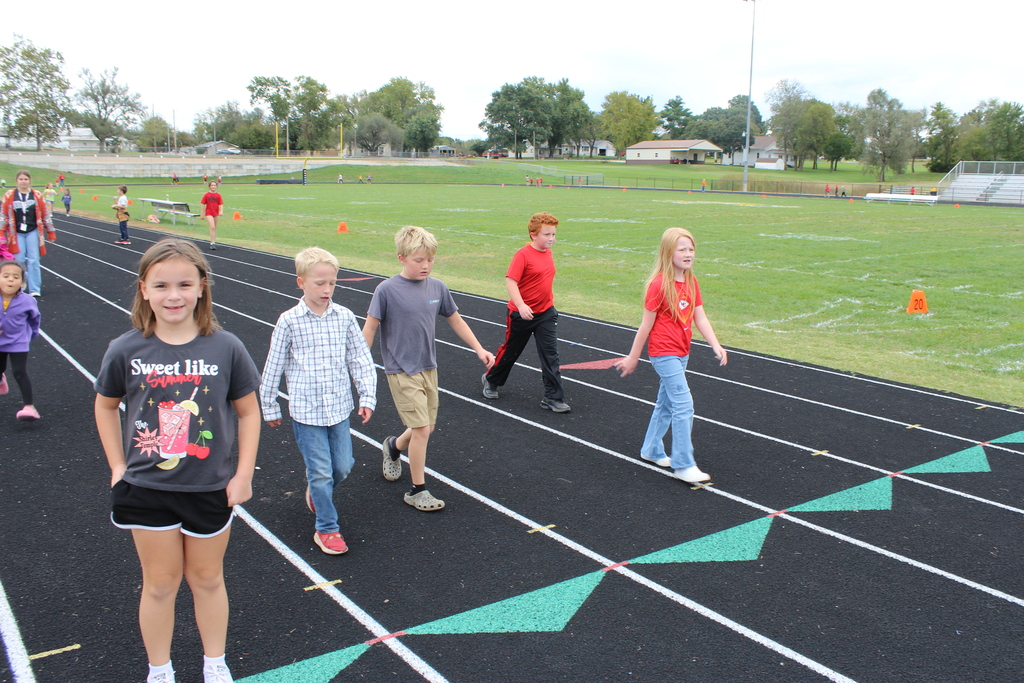 Enjoying the track
