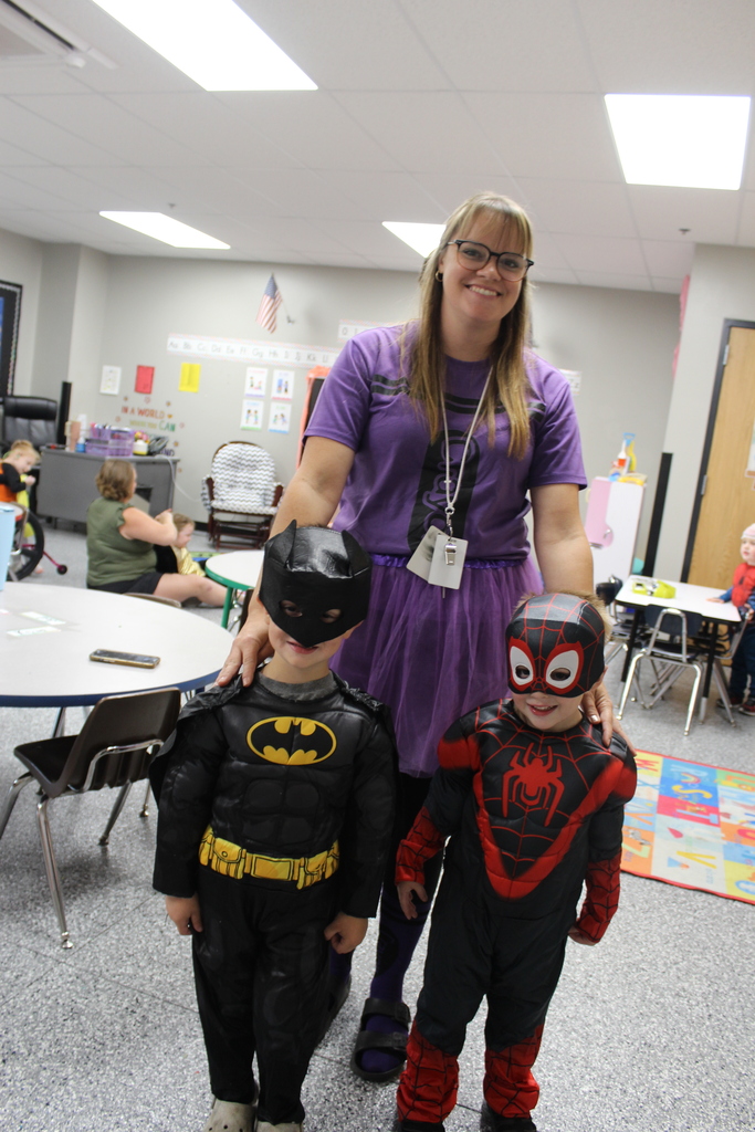 Teacher & PK kids