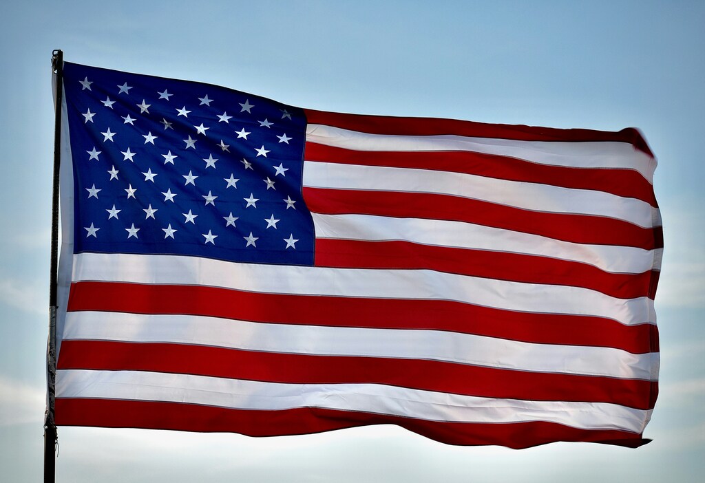 Picture of flying flag