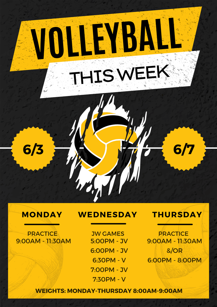 This Week 6/3-6/7