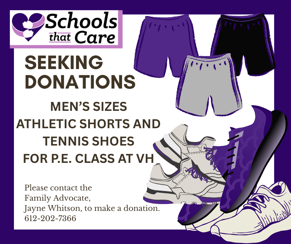 need PE shorts and shoes