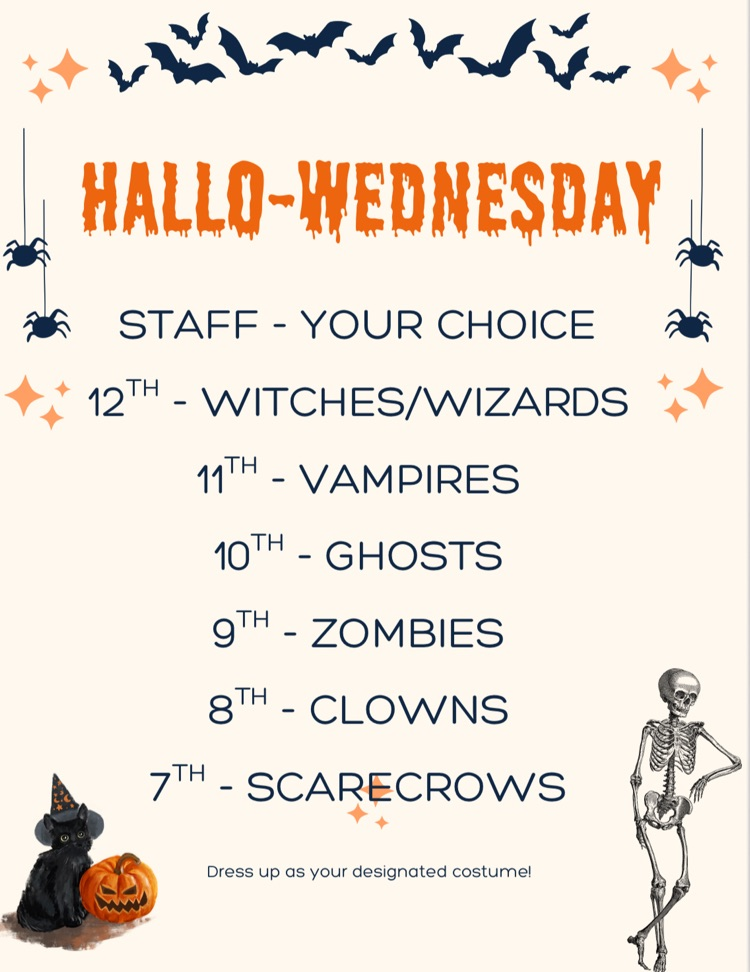 HS Dress Up Day- Wednesday