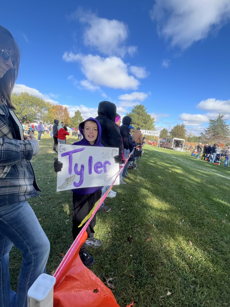 Valley Heights supporters cheering on their favorite mustang