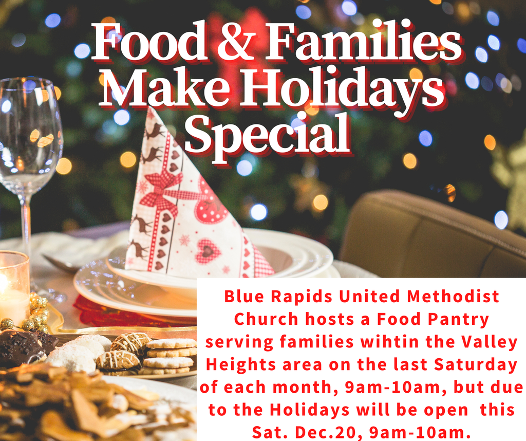 Christmas food pantry