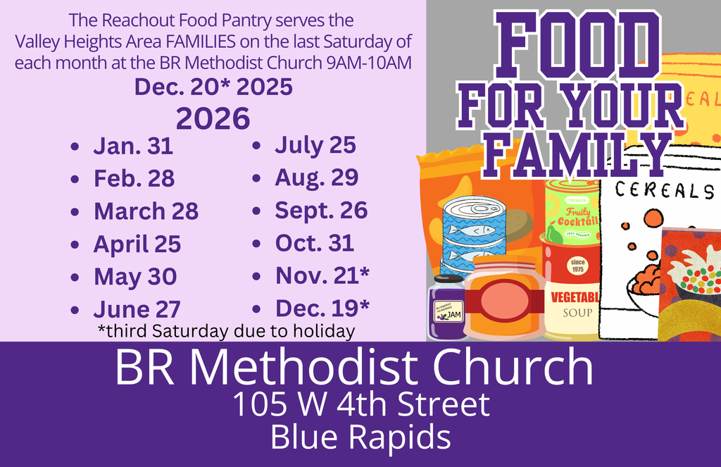 2026 dates for food pantry