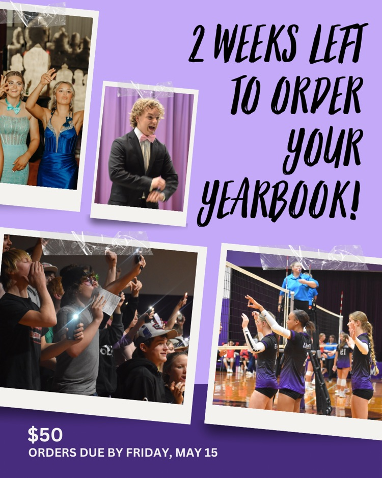 yearbook flyer