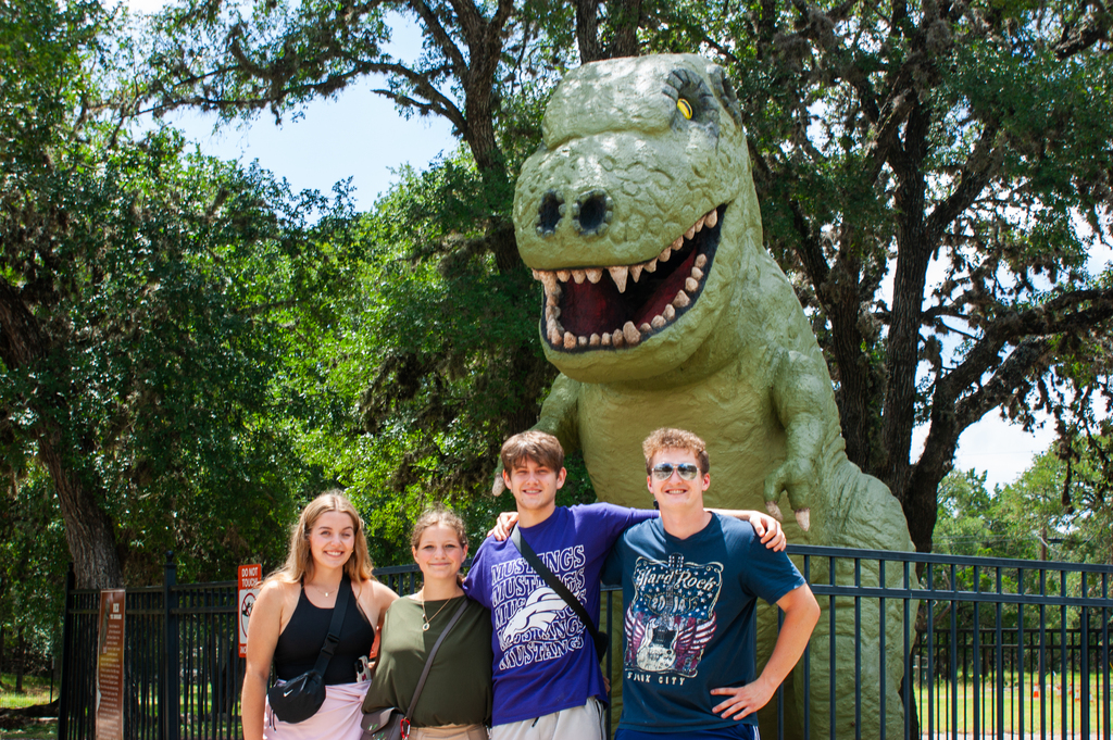 Outside Cascade Caverns