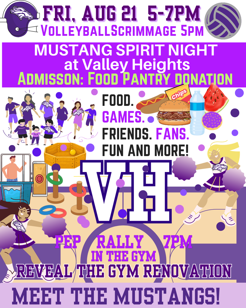 pep rally flyer