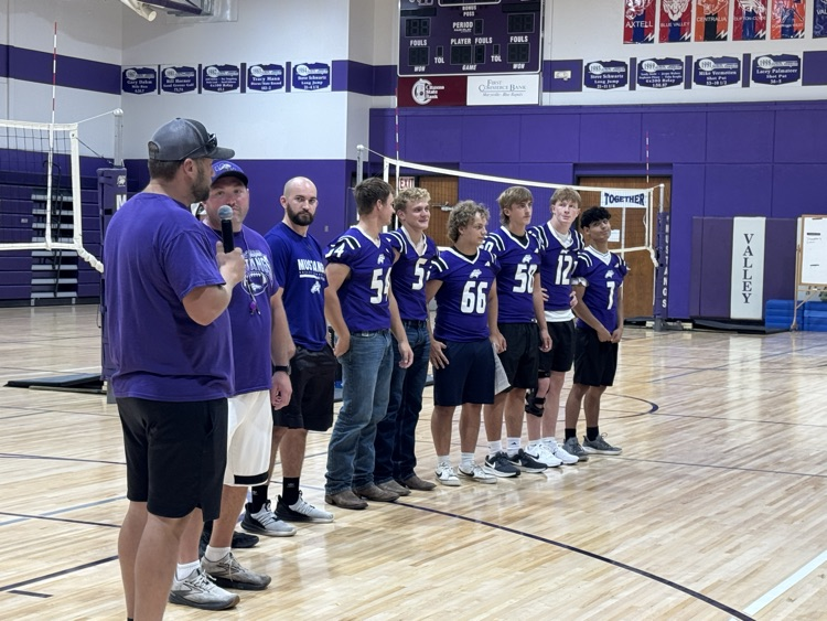 pep rally football