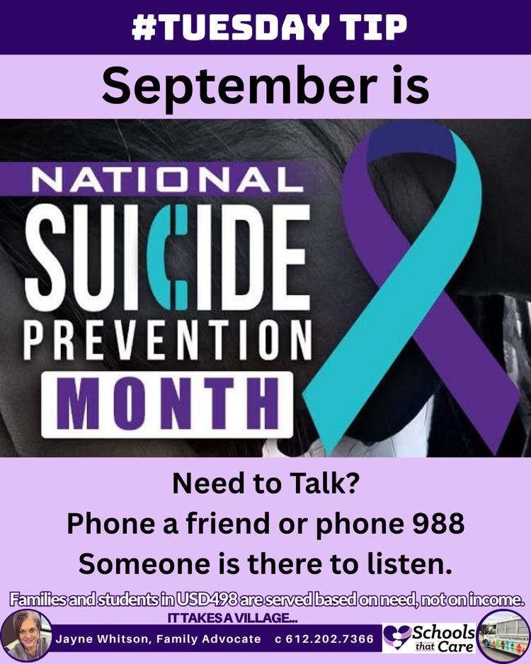 Sept is suicide prevention awareness 