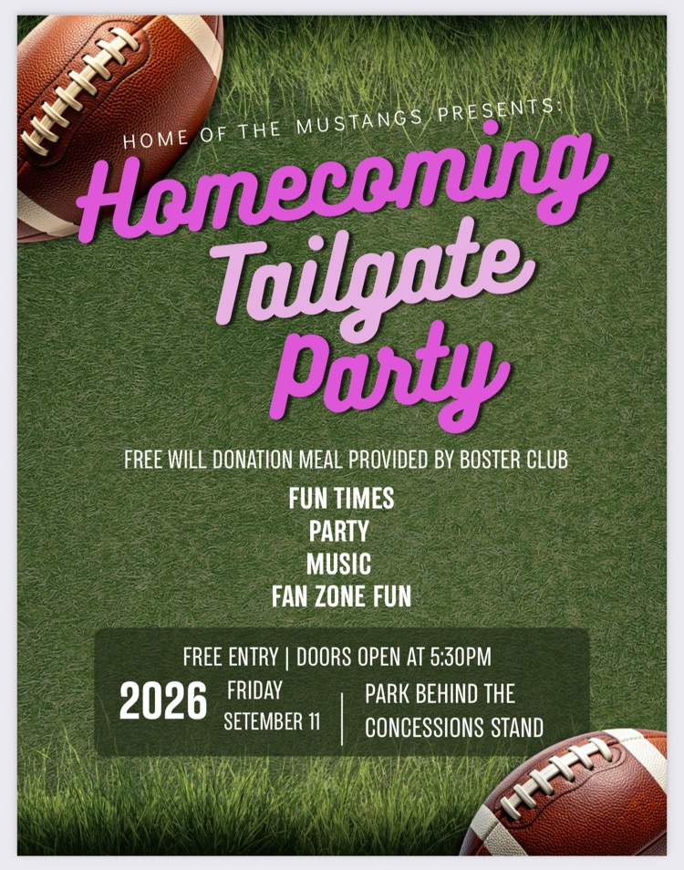 Homecoming tailgate!