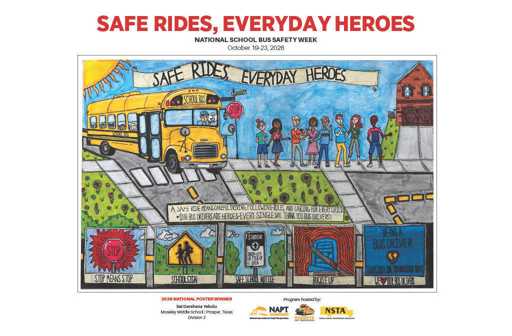 October 19 - School Bus Safety Week