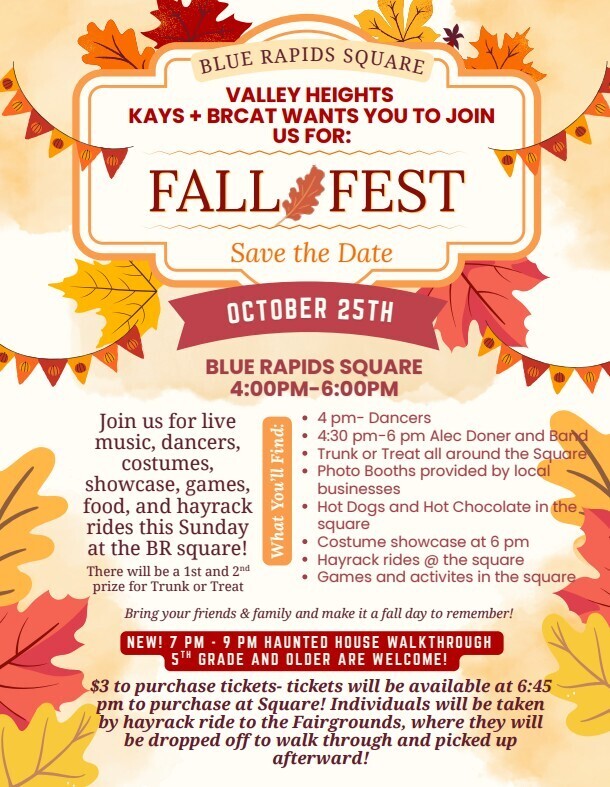 Fall Fest October 26th