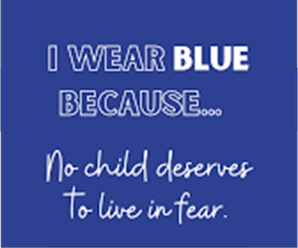 wear blue