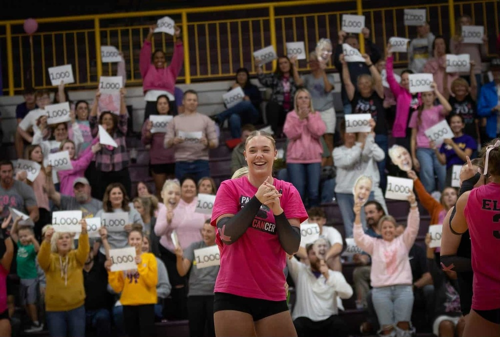 1000 Assists for Junior Katelyn Queen
