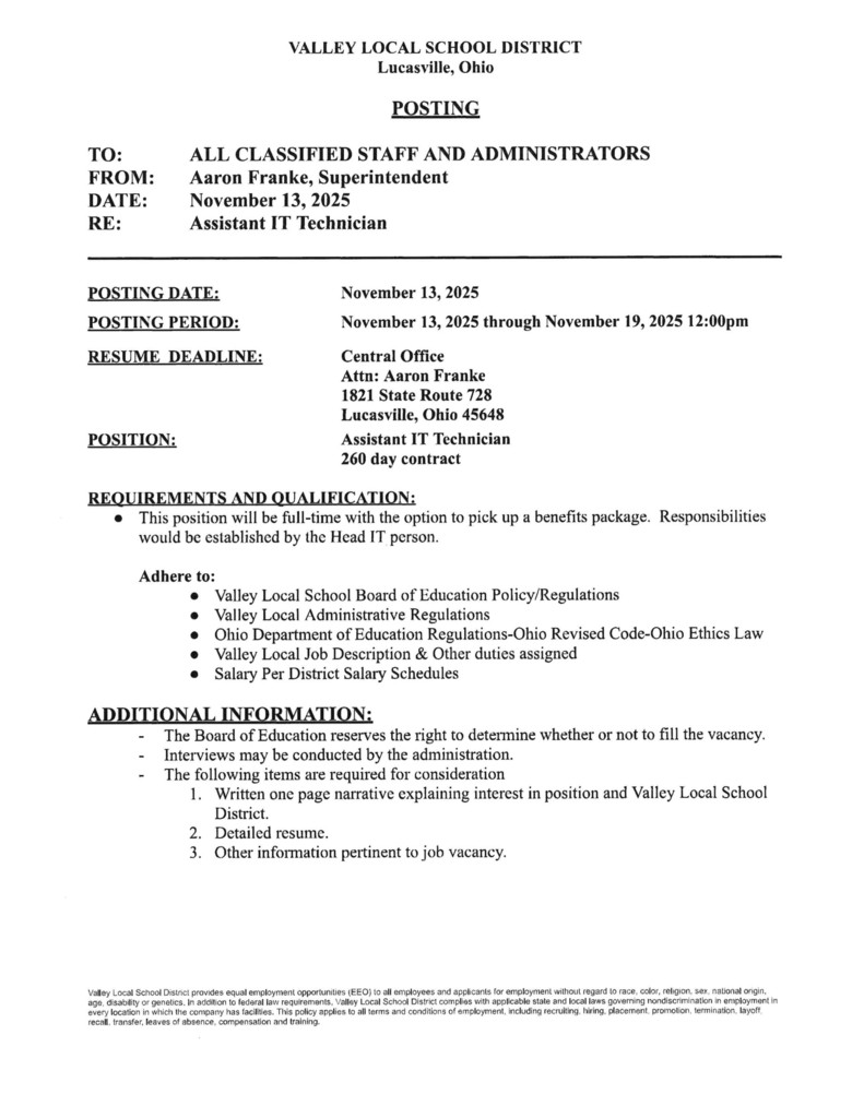 Please see attached. 