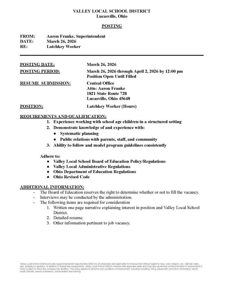 Please see attached.