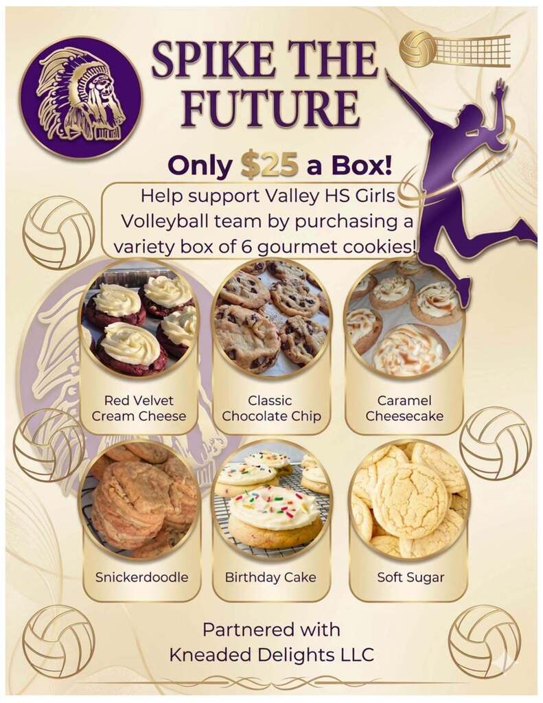 Help support Valley High School Volleyball Team! Contact any player or coach!