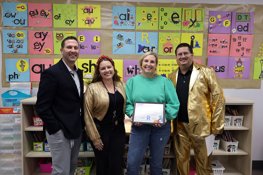 teacher proud tuesday Dr. Overman