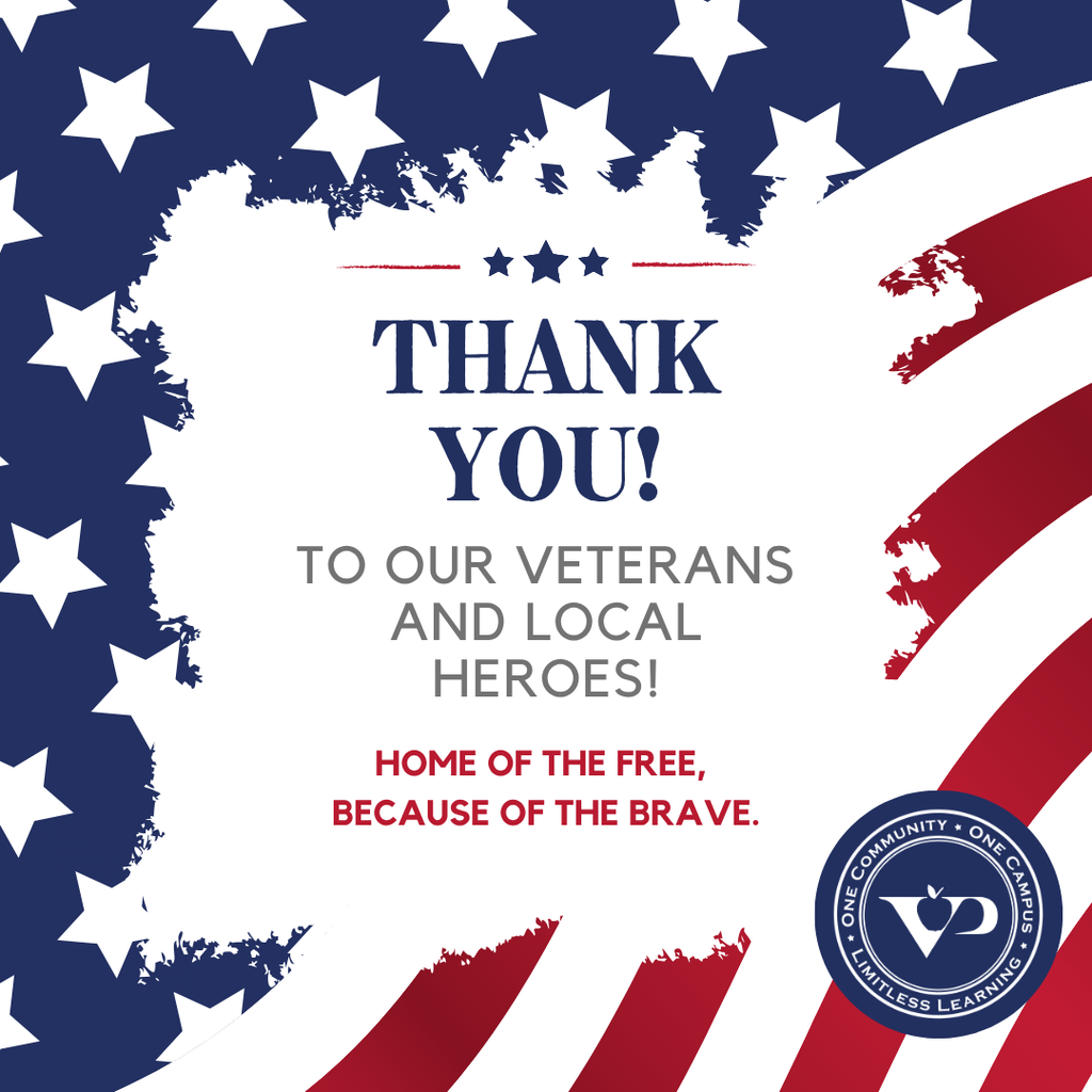 Valley Park honors our veterans today and every day. Thank you to the brave men and women who’ve served our country with courage, sacrifice, and heart. We’re grateful for your strength, your stories, and your commitment to protecting the freedoms we enjoy. 🇺🇸💙🧡  #VPPride #VeteransDay #OneCommunity