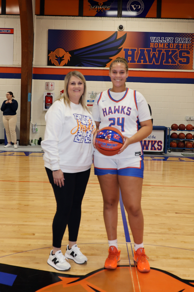 1,000 points and counting! 🏀👏 Congratulations to Peyton Whitney, the 3rd VPHS girls basketball player to reach this huge milestone. Hawk Pride all the way. 💙🧡