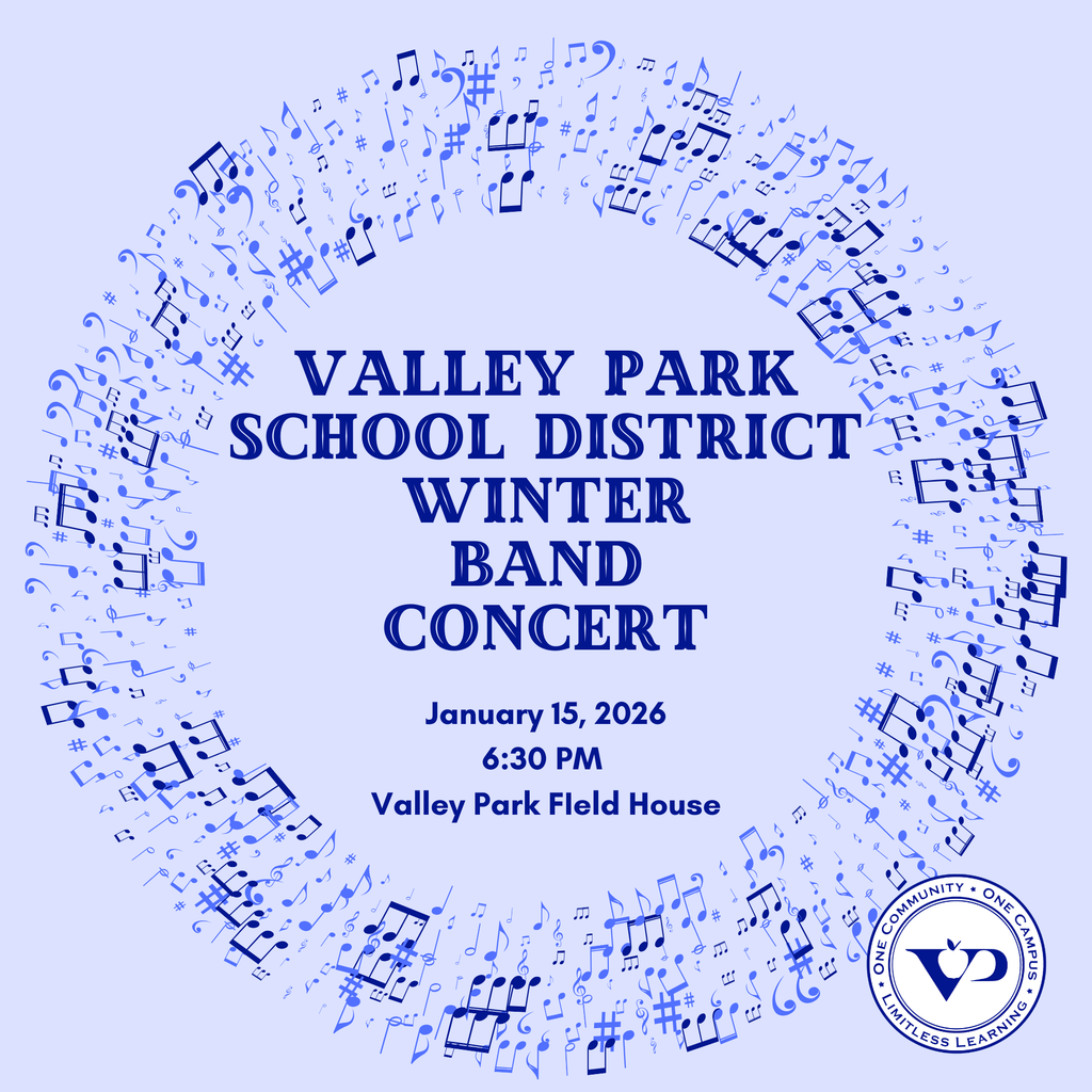 🎶 Join us for the Secondary Band Concert! 📅 Jan. 15 | 🕡 6:30 pm 📍 Valley Park Field House Our middle and high school bands are ready to shine. See you there! 🎺💙🧡 #VPPride #OneCommunity #LimitlessLearning