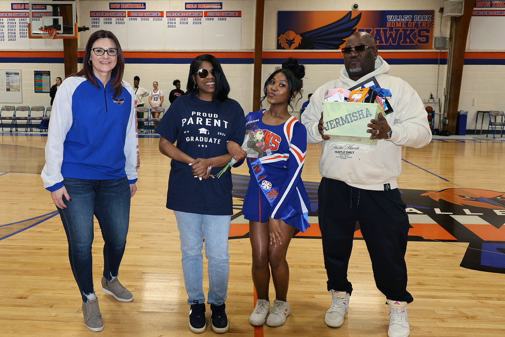 Last night was all about celebrating an incredible group of seniors. 🏀💙🧡 We honored our senior basketball players Tim, Owen, Brayden, Blake, Gavin, Peyton and Aubrey, along with our senior cheerleader, Jermisha. We also celebrated a huge milestone as Tim Coleman scored his 1,500th career point. It was a night full of memories, gratitude and serious Hawk Pride. We can’t wait to see where life takes each of you next. #VPPride #GoHawks