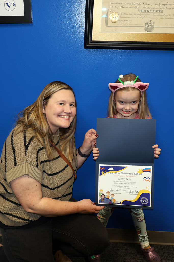 Last night’s Board of Education meeting was packed with reasons to celebrate. 🎉We honored our Athletes of the Month, Aubrey Dibble '26 for Girls Basketball and Rose Hagan '27 for Cheerleading, and recognized our VPES VIP Students, Abrar  '36, Audrey '37 and Xander '38. So much Hawk Pride in one room. Congratulations to each of you. 💙🧡 #VPPride #OneCommunity