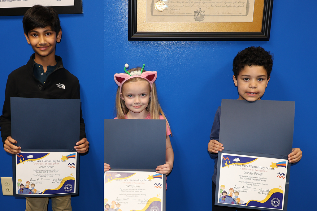 Last night’s Board of Education meeting was packed with reasons to celebrate. 🎉We honored our Athletes of the Month, Aubrey Dibble '26 for Girls Basketball and Rose Hagan '27 for Cheerleading, and recognized our VPES VIP Students, Abrar  '36, Audrey '37 and Xander '38. So much Hawk Pride in one room. Congratulations to each of you. 💙🧡 #VPPride #OneCommunity