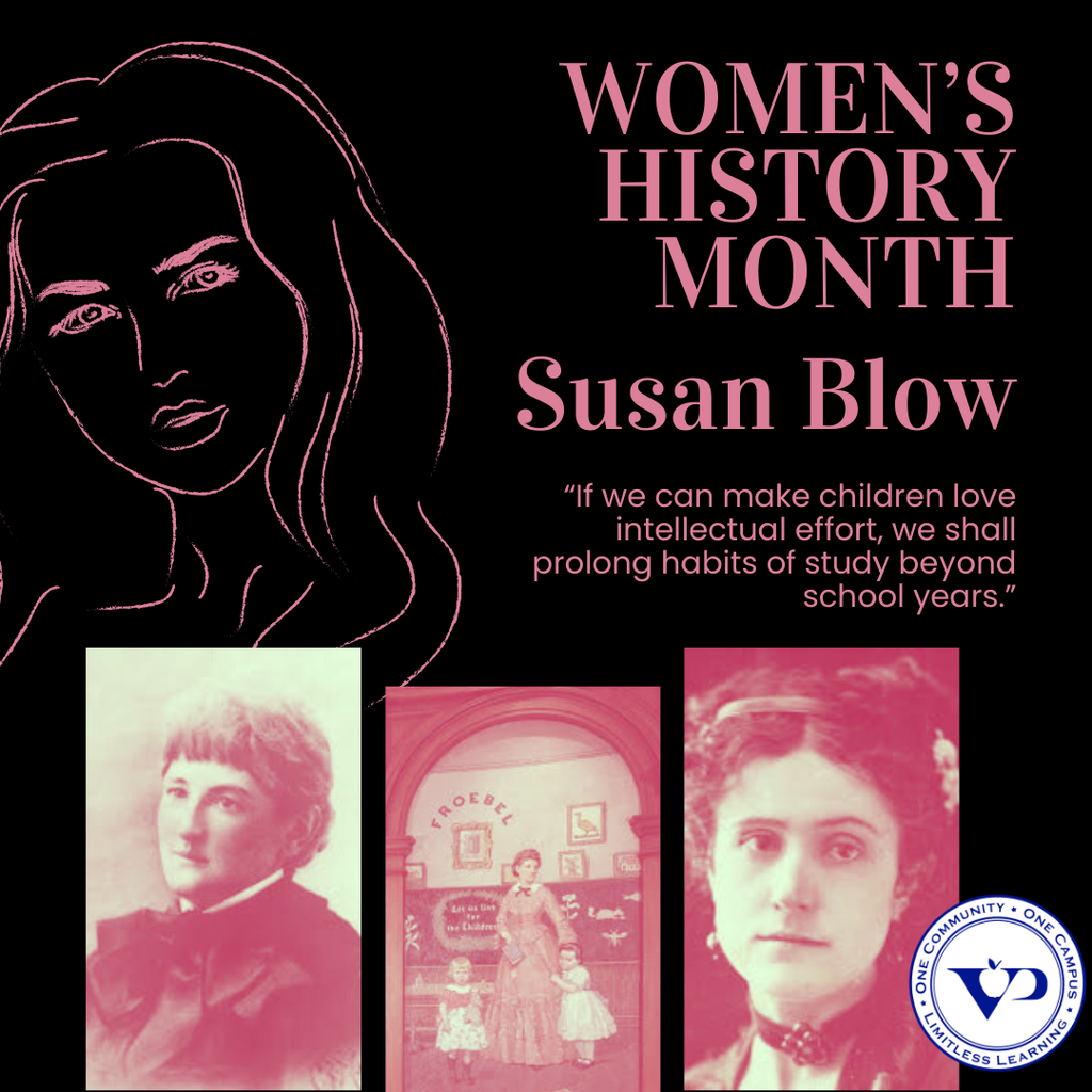 In 1873, Susan Blow opened the first public kindergarten in the U.S. in St. Louis Public Schools. She believed early learning mattered and helped spark the nationwide kindergarten movement. St. Louis became the birthplace of kindergarten. 🍎 #WomensHistoryMonth