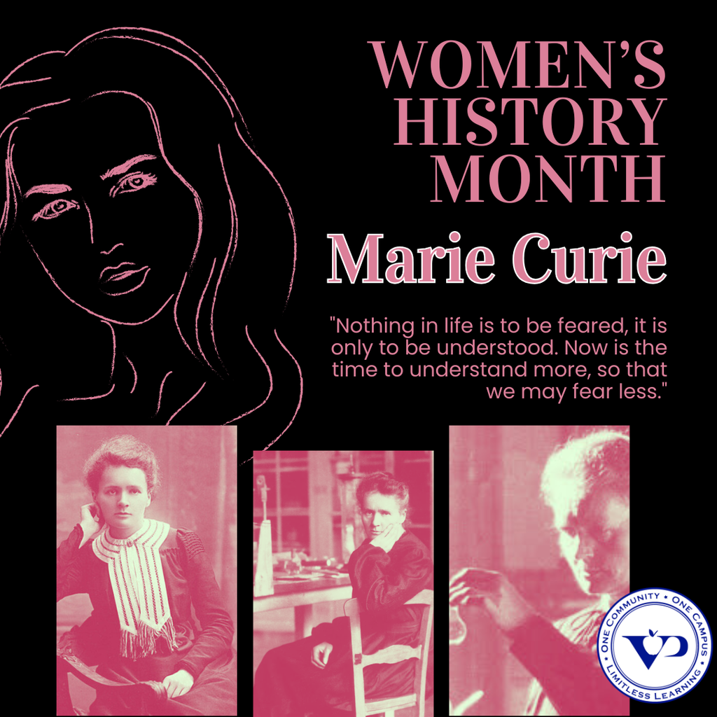 This Women’s History Month, we celebrate Marie Curie, the first woman to win a Nobel Prize and the only person to win in two different sciences. Her groundbreaking work in radioactivity changed medicine and continues to save lives today. She is proof that curiosity and determination can truly change the world. 💡#WomensHistoryMonth