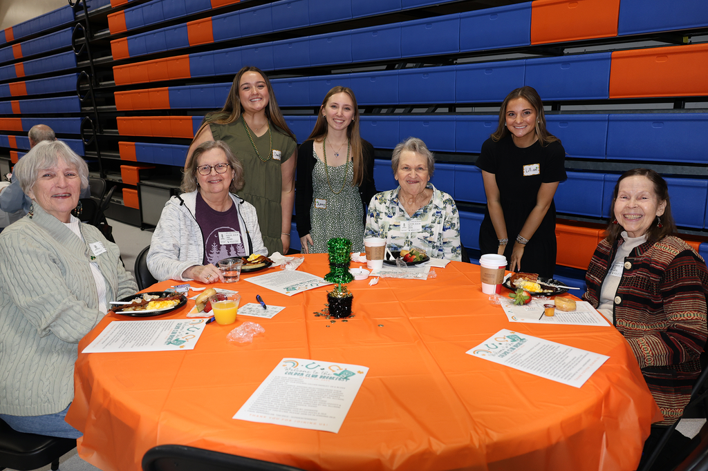 Thank you to our Golden Club members for joining us this morning for our annual Golden Club Breakfast. It was a wonderful way to spend the morning together as a community.  A big thank you to our choir and band students, Early Childhood and first grade performers, and our Leadership class for helping make the event so special. We appreciate everyone who helped bring this morning to life. 💙🧡 #VPPride