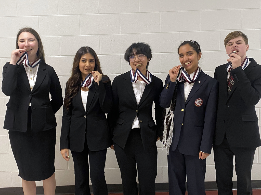 Huge congrats to our HOSA students for their success at State! 👏💙🧡  🏅 Peter Grittini – 2nd 🏅 J.J. Currier – Top 5 (Alt) 🏅 Meghan Cadorna, Jennifer Hernandez-Peña, Payton Rossi – 3rd 🏅 Kamini Yallapragada – 3rd  Next stop: International Leadership Conference in June! 🌎 #VPPride