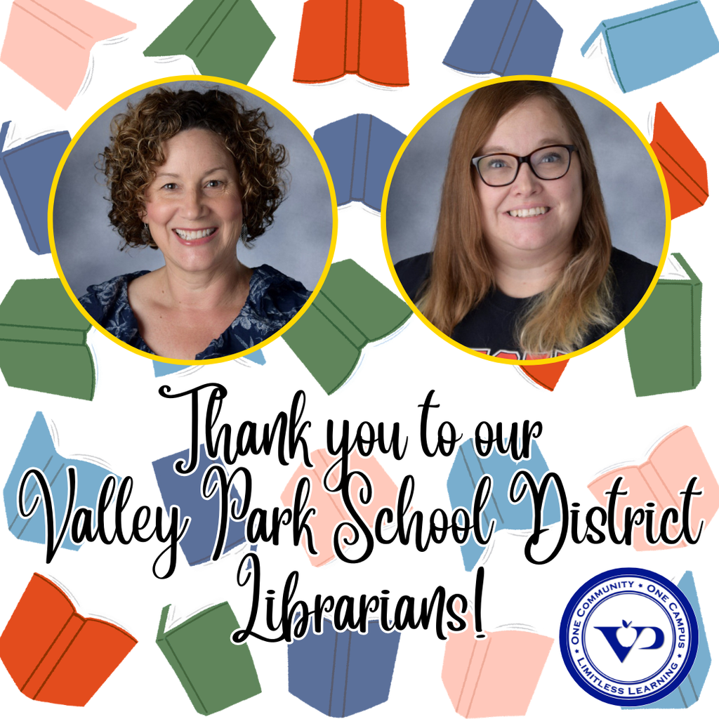 Shoutout to our librarians, Mrs. Custard & Mrs. Louder, for keeping curiosity alive and learning within reach every day 📚✨ Thank you for supporting our students and making our libraries a place where everyone belongs. 💙🧡 #NationalSchoolLibrarianDay #VPPride