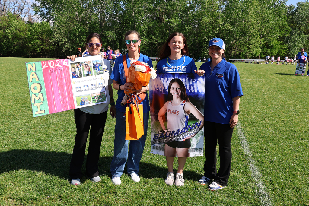 Celebrated our senior athletes in Track, Golf & Girls Soccer last night! 🎉 Congrats Naomi, Moxie, Steven, Peyton, Leah, Allison, Aubrey & Kaylie. Proud of you and excited for what’s ahead! 💪 #VPPride #GoHawks