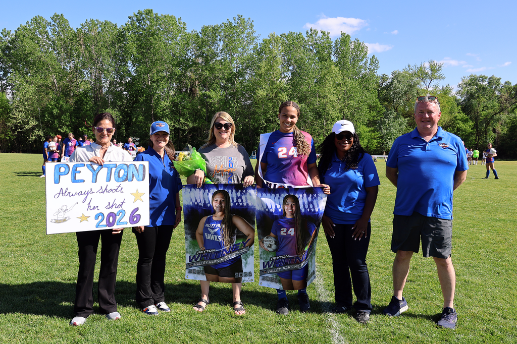 Celebrated our senior athletes in Track, Golf & Girls Soccer last night! 🎉 Congrats Naomi, Moxie, Steven, Peyton, Leah, Allison, Aubrey & Kaylie. Proud of you and excited for what’s ahead! 💪 #VPPride #GoHawks