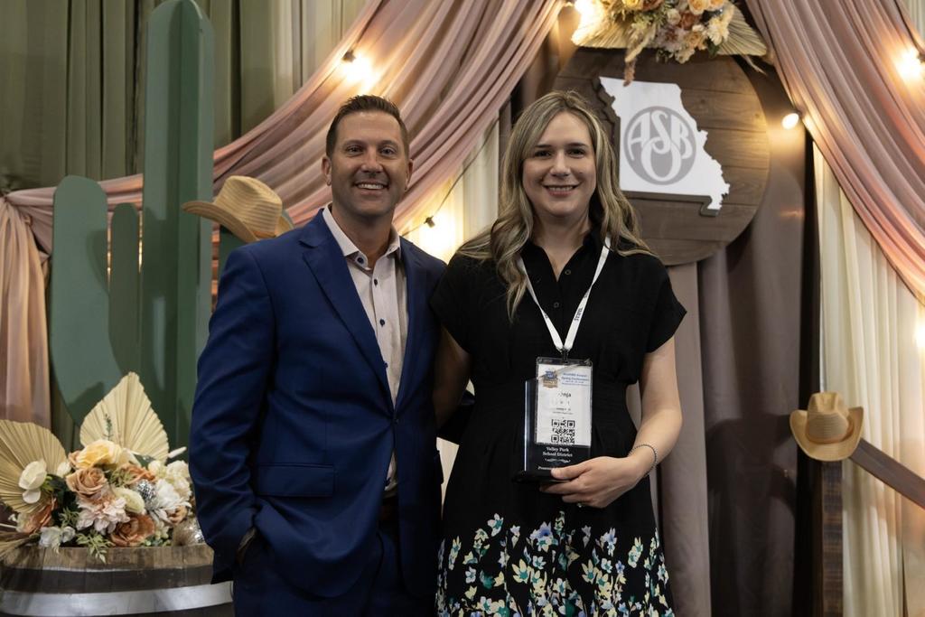 Tanja Boyet, our Executive Director of Finance & Operations, has been named Missouri’s MOASBO Emerging Leader Award honoree! Tanja’s leadership across Valley Park is felt every day. She brings clarity, precision, and a deep commitment to excellence that keeps our district moving forward and focused on what matters most.  Because of her leadership, our systems are strong, our resources are aligned, and our work stays centered on supporting students, staff, and our community.  We are incredibly proud of Tanja. Valley Park is stronger because of her leadership, and this honor reflects the standard she sets every day.