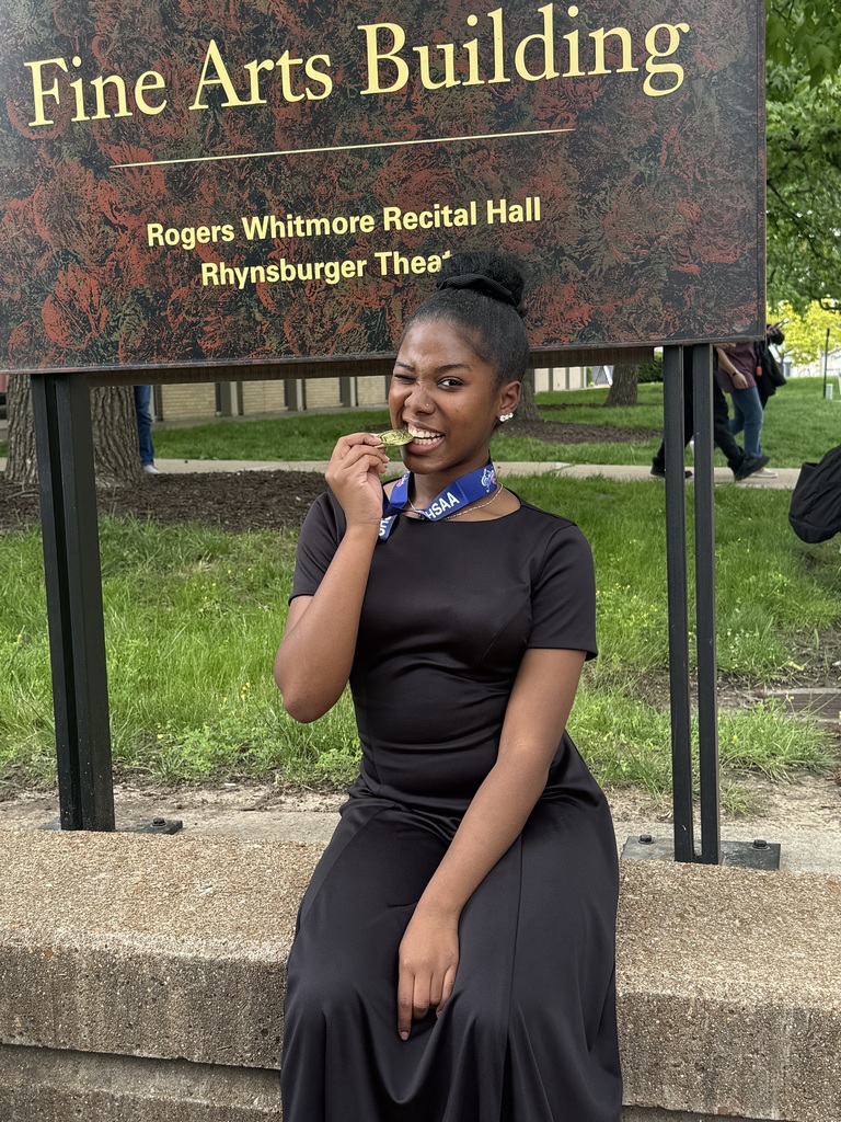 🎉 Congratulations to Jermisha Lewis! 🎉  She earned a Gold Medal for her Vocal Solo at the MSHSAA State Solo & Ensemble Festival today at University of Missouri! 🎶🏅  We’re so proud of you, Jermisha! 💙🧡 #VPPride