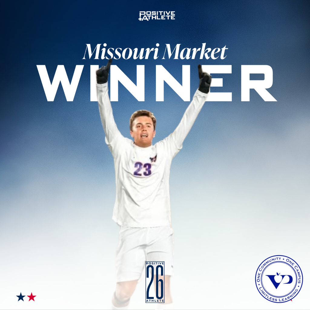 We are proud to celebrate Gavin for being named one of Missouri's "Most Positive" student-athletes through the Positive Athlete program! Selected from more than 6,400 nominations representing over 440 high schools across the state, this recognition honors student-athletes who demonstrate positivity, leadership, character and a commitment to excellence both on and off the field. Congratulations, Gavin, on this incredible achievement and for representing Valley Park with pride! 💙🧡 #VPPride #OneCommunity