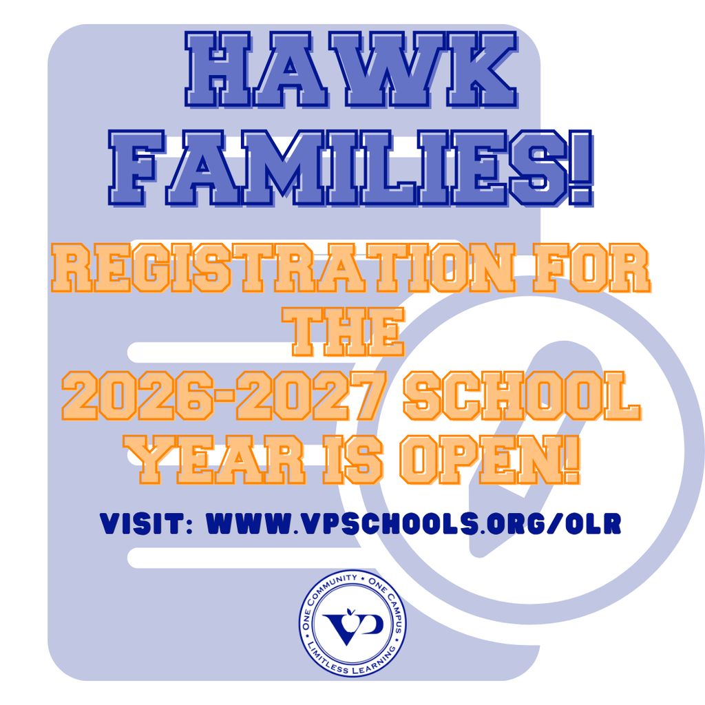 📣 Valley Park families: Online Registration is now open! Complete your Required Annual Update in Infinite Campus by August 1, 2026, to help us prepare for a smooth start to the school year. www.vpschools.org/olr 💙🧡 #VPPride #OneCommunity