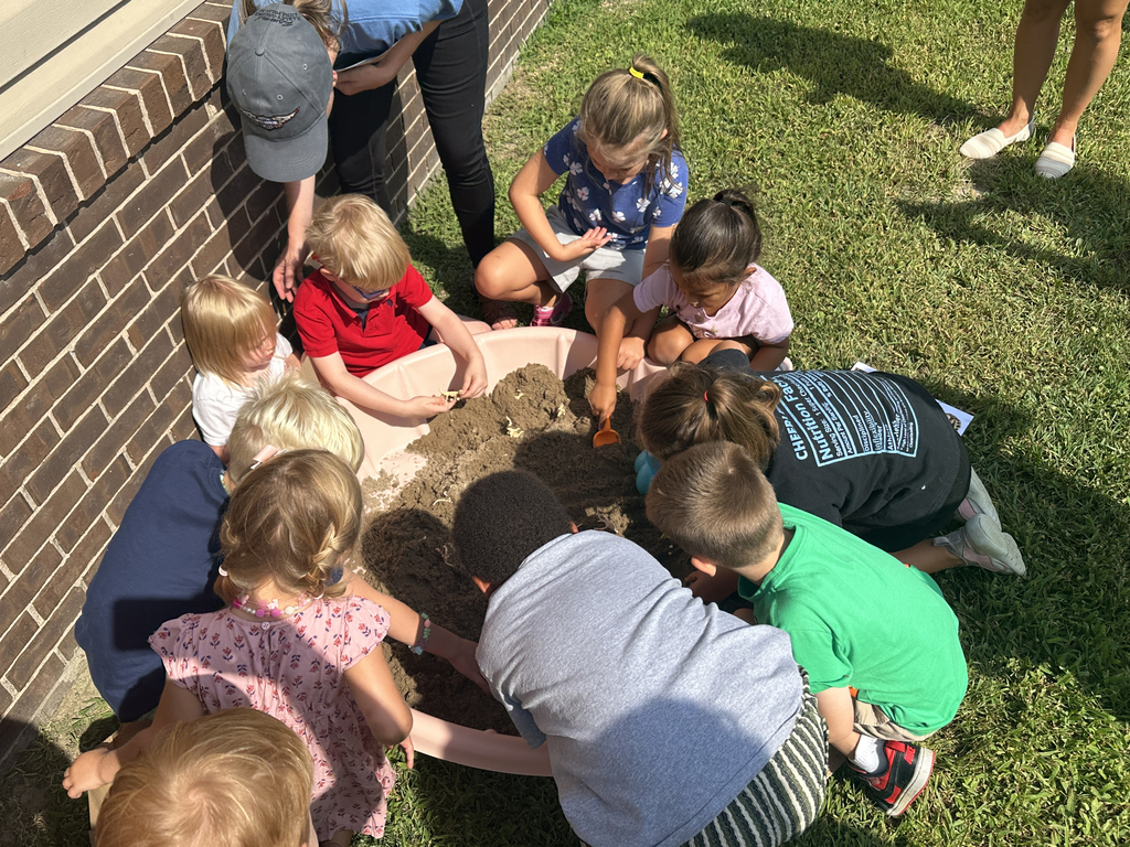 🦖 How adorable is this?! The Valley Park Community Library brought prehistoric fun to life with its Dino Dig, giving kids a chance to learn, explore, and use their imaginations through hands-on play.  Even Dr. Luhning couldn't resist joining in on the fun! 😊 Thank you to our amazing Valley Park Community Library for creating experiences that spark curiosity and bring our community together. 💙🧡  #VPPride #OneCommunity #LimitlessLearning