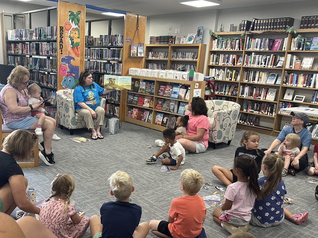 🦖 How adorable is this?! The Valley Park Community Library brought prehistoric fun to life with its Dino Dig, giving kids a chance to learn, explore, and use their imaginations through hands-on play.  Even Dr. Luhning couldn't resist joining in on the fun! 😊 Thank you to our amazing Valley Park Community Library for creating experiences that spark curiosity and bring our community together. 💙🧡  #VPPride #OneCommunity #LimitlessLearning