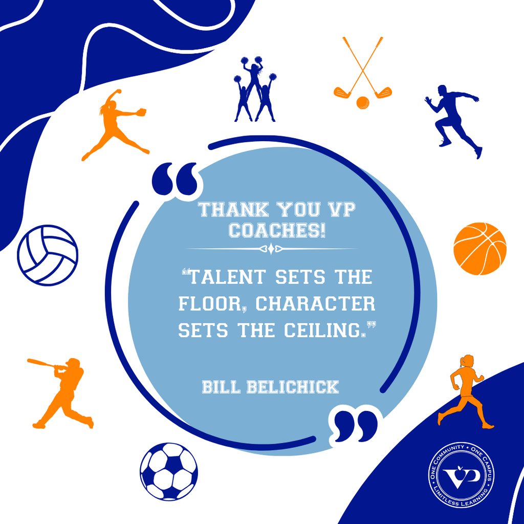 💙🧡 Happy National Coaches Day!  Today, we celebrate the Valley Park coaches who inspire our student-athletes to work hard, support one another and keep growing both on and off the field.  Thank you for the time, energy and heart you invest in our Hawks. Your impact reaches far beyond the scoreboard!  #VPPride #NationalCoachesDay #GoHawks