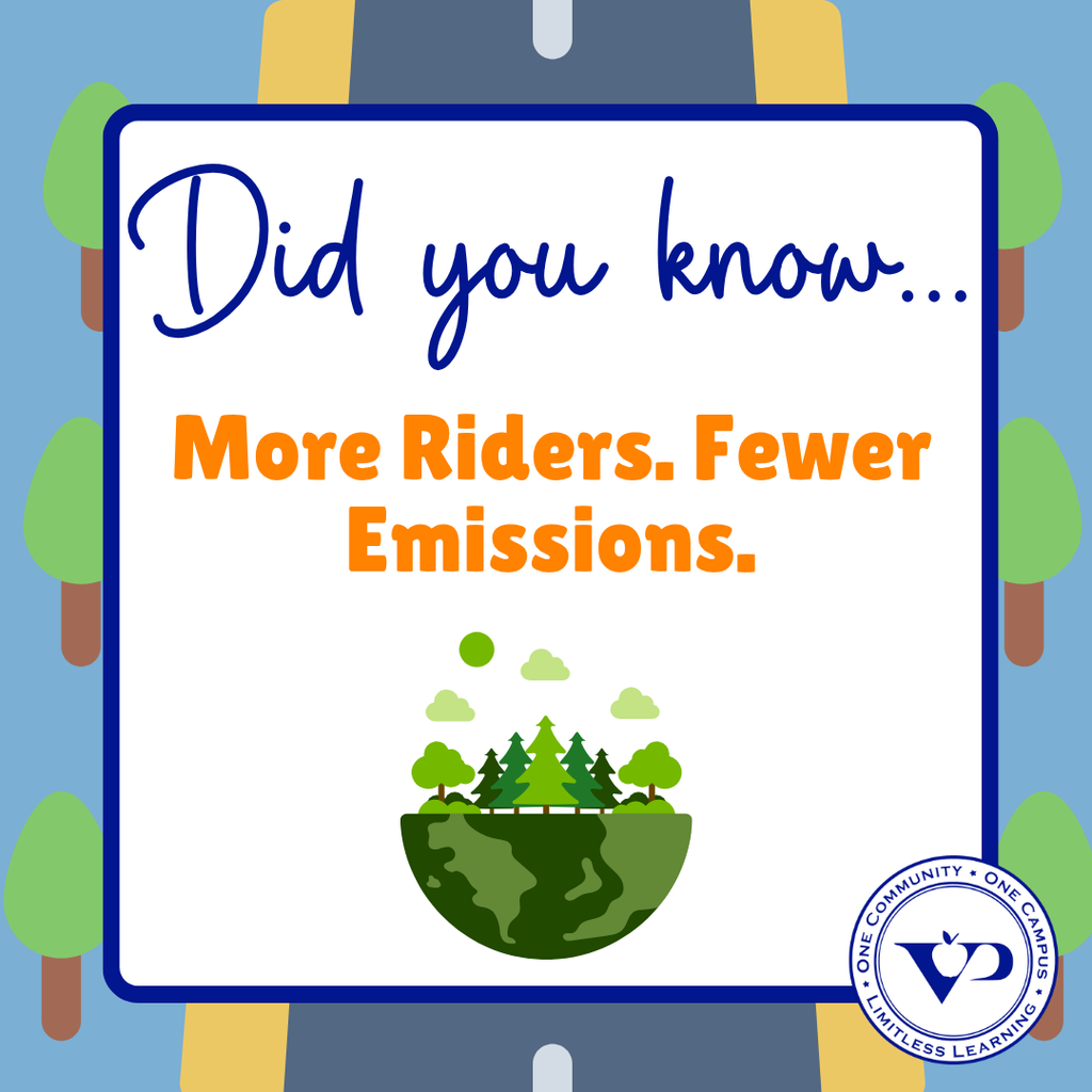 DID YOU KNOW? 🌎  When more students ride the bus instead of traveling in separate family vehicles, it can reduce overall fuel consumption and emissions.  One bus carrying many students means fewer individual trips to and from school!