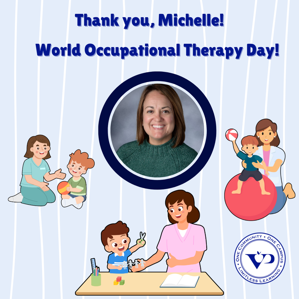 💙🧡 Happy World Occupational Therapy Day! Today, we celebrate Michelle Britton for helping our Hawks build confidence, develop important skills and become more independent. Thank you, Michelle, for making a difference every day! 🧡 #WorldOTDay #VPPride