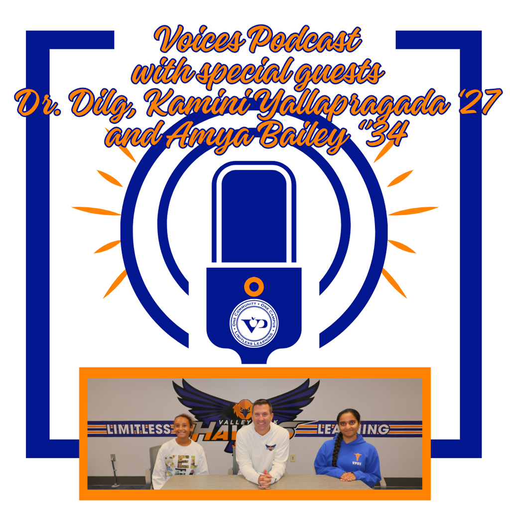 🎙️ From Prop B Projects to Possibilities! 💙🧡 We're celebrating the success of Prop B in the latest episode of Voices, the Valley Park School District podcast! This time, Director of Communications Jaime Gast steps in as guest host and sits down with Superintendent Dr. Tim Dilg, VPHS senior Kamani Yallapragada '27 and VPES fifth grader Amya Bailey to talk about the impact of Prop B across our campus. Hear how these improvements are creating new opportunities for students, enhancing learning spaces and turning the promises of Prop B into possibilities! 🎧 Listen here: www.vpschools.org/voices 🏫 See the possibilities for yourself! Join us for our Prop B Community Open House & Ribbon Cutting on Saturday, November 7, from 10 a.m. to noon! Explore the improvements across our campus through self-guided tours and see firsthand how Prop B is making a difference for our students. No RSVP needed. We hope to see you there! #VPPride #LimitlessLearning #VoicesPodcast #PropB