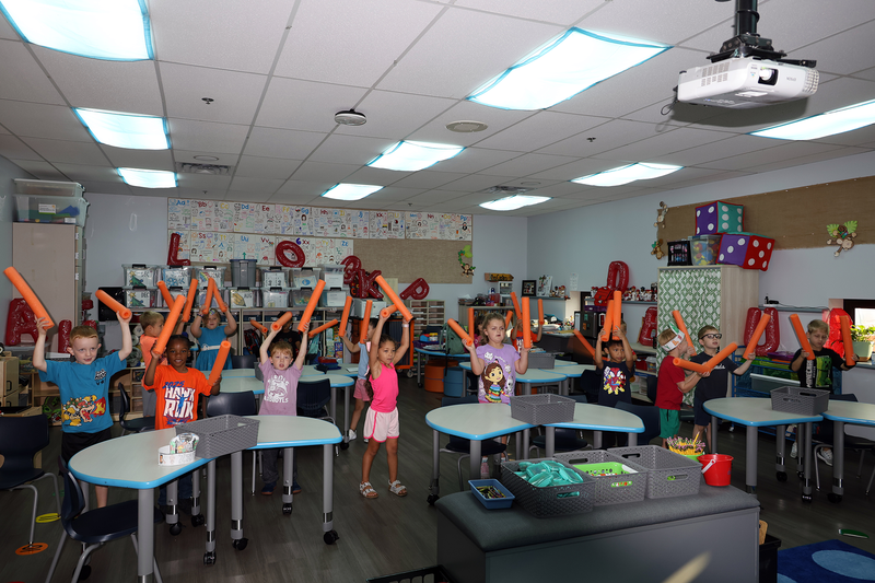 kindergarten drumming