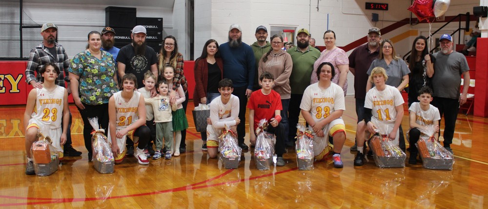Basketball Players and parents