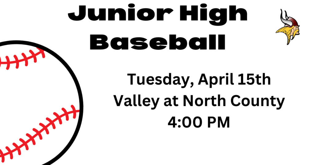 Junior High Baseball Information