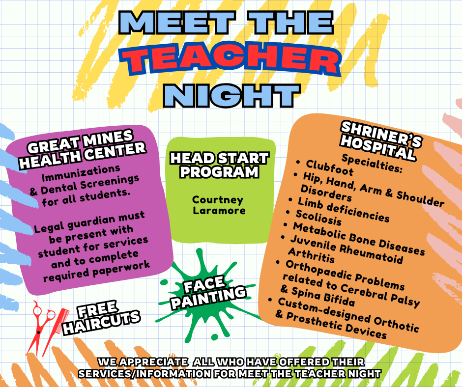 Meet the Teacher Night Information